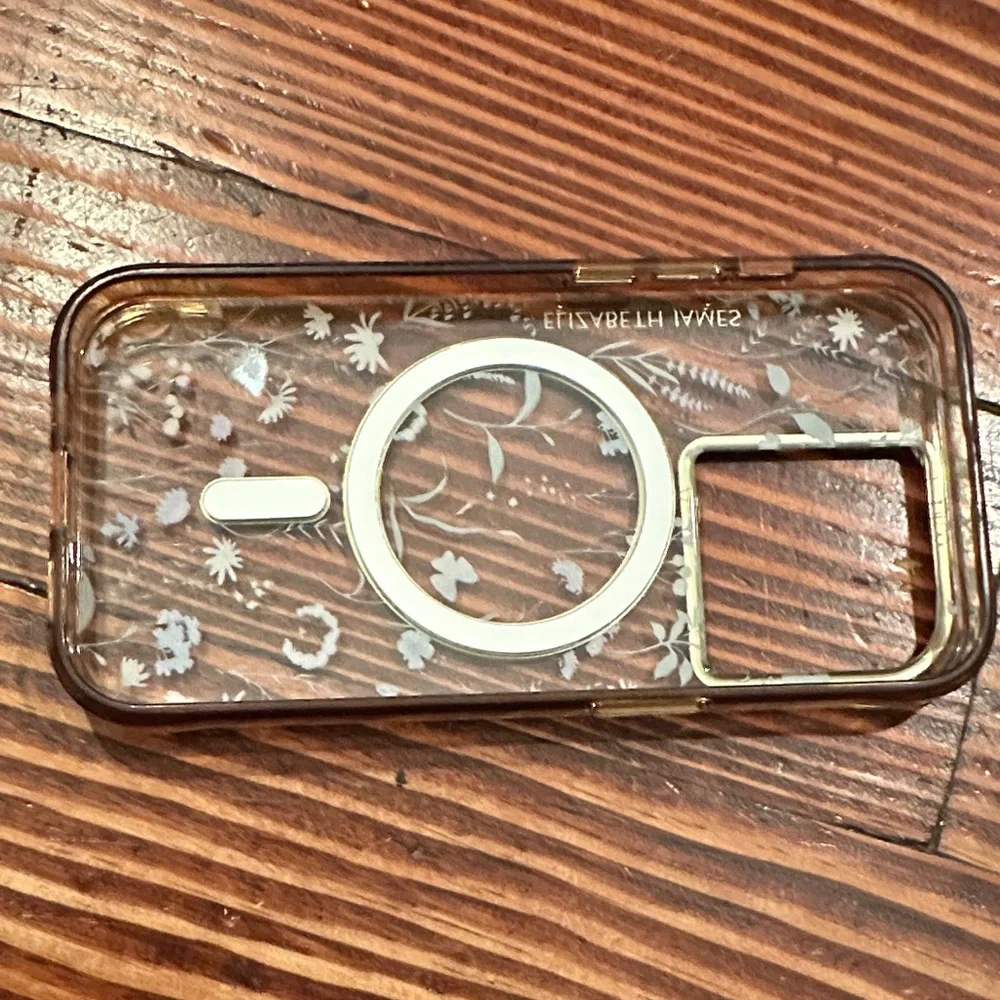 Elizabeth James stylish clear